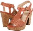 Coral Waxy Washed Calf Adrienne Vittadini Yanni for Women (Size 7.5)