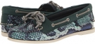 Olive Python Sperry Top-Sider Audrey for Women (Size 8)