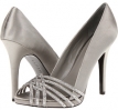 Society Grey Satin With White Stones LAUREN by Ralph Lauren Balina for Women (Size 7.5)