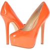 Bright Orange Patent Chinese Laundry Perfect Ten for Women (Size 9.5)