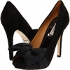 Black Suede Badgley Mischka Sail for Women (Size 8)