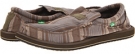 Olive Stripe Sanuk Kyoto Big Tall for Men (Size 16)