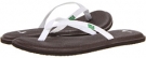 White Sanuk Yoga Spree 2 for Women (Size 5)