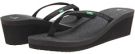 Black Sanuk Yoga Spree Wedge for Women (Size 7)