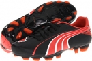 Black/Hot Coral/White PUMA Attencio II i FG Wn's for Women (Size 5.5)