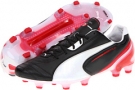 Black/White/Ribbon Red PUMA King SL FG for Men (Size 13)