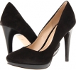 Black Suede Cole Haan Chelsea High Pump for Women (Size 8.5)