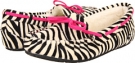 Zebra UNIONBAY Yum Moccasin for Women (Size 7.5)