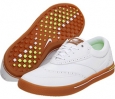 White/Gum Brown/Volt/White Nike Lunar Swingtip - Leather for Men (Size 11)
