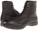 Charcoal Leather Hush Puppies FIVE-Boot for Men (Size 10)