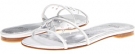 Silver Nappa Stuart Weitzman Bridget for Women (Size 10)