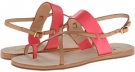 Geranium Vacchetta/Natural Vacchetta Kate Spade New York Ashley for Women (Size 6.5)