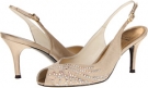 Brass Raso Stuart Weitzman Bridal & Evening Collection Constellation for Women (Size 6.5)