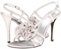 Mercury Satin Stuart Weitzman Bridal & Evening Collection Senorita for Women (Size 4)