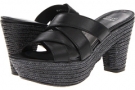 Black Vachetta Stuart Weitzman Sliderules for Women (Size 10.5)