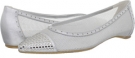 Silver Nappa Stuart Weitzman Tipper for Women (Size 6)