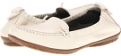 Off White Leather Hush Puppies Ceil Slip On for Women (Size 7.5)