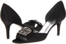 Black Satin Stuart Weitzman Bridal & Evening Collection Topit for Women (Size 7.5)