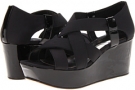 Black/Black Cow Silk Donald J Pliner Amalfi for Women (Size 9)