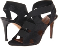 Black/Black Cow Silk Donald J Pliner Milos for Women (Size 7)