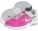 Red Violet/White/Pure Platinum Nike Air Max Cage for Women (Size 10)