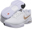 White/Metallic Summit White/Metallic Red Bronze Nike Air Max Cage for Women (Size 10)