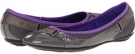 Steel Gray/Fluo Purple PUMA Bixley Patent Mesh Wn's for Women (Size 10)