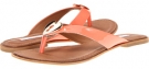 Peach Nectar Patent Diane von Furstenberg Kyra for Women (Size 11)