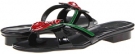 Black Smack Metallic Patent/Red Smack Metallic Patent/Green Smac Vaneli Begonia for Women (Size 4.5)