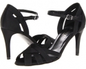 Black Satin Vaneli Elita for Women (Size 8)