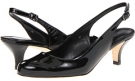 Black Smack Met Patent Vaneli Harmanda for Women (Size 9.5)