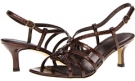 Bronze Metallic Whip Vaneli Marika for Women (Size 4.5)