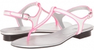 White Bulgaro/Fuchsia Fluo Super Patent Vaneli Yohanna for Women (Size 5.5)