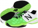 White/Green New Balance MC996 for Men (Size 9)