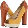 Maize/Cognac Calf Leather Rachel Zoe Lauren for Women (Size 5.5)