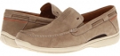 Taupe Nubuck Clarks England Un.Sand for Men (Size 7)