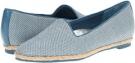 Blue Linen Trotters Lizpadrille for Women (Size 9.5)