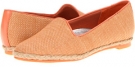 Orange Linen Trotters Lizpadrille for Women (Size 5)