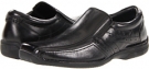 Black Leather Steve Madden Mantil for Men (Size 7.5)