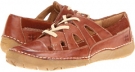 Cognac Leather/Suede Naturalizer Jessica for Women (Size 6)