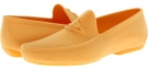 Mustard Vivienne Westwood Plastic Flocked Orb Moccasin for Men (Size 11)