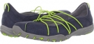 Navy with Lime Green Clarks England Sprint Carbon for Women (Size 5.5)