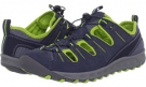 Navy with Lime Green Clarks England Tikki for Women (Size 7.5)