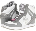 Grey/White SKECHERS Daddy's Money - Gimme Moolah for Women (Size 8.5)