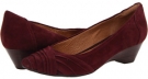 Burgundy Suede Clarks England Ryla King for Women (Size 9)