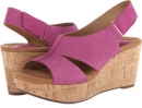 Fuchsia Clarks England Caslynn Lizzie for Women (Size 9.5)