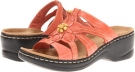 Coral Clarks England Lexi Myrtle for Women (Size 6.5)