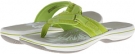 Green Clarks England Breeze Sea for Women (Size 10)