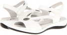 White Veg Calf Leather SoftWalk Toledo for Women (Size 5.5)