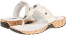 Off White Veg Calf Leather SoftWalk Boulder for Women (Size 5)